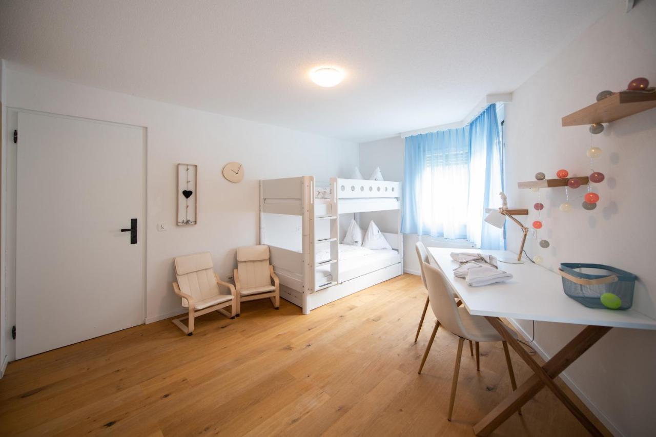 Agrimonia - 5,5-Zi Duplex Wohnung Bis 9 Personen Mit Eigenem Garten Davos Zewnętrze zdjęcie