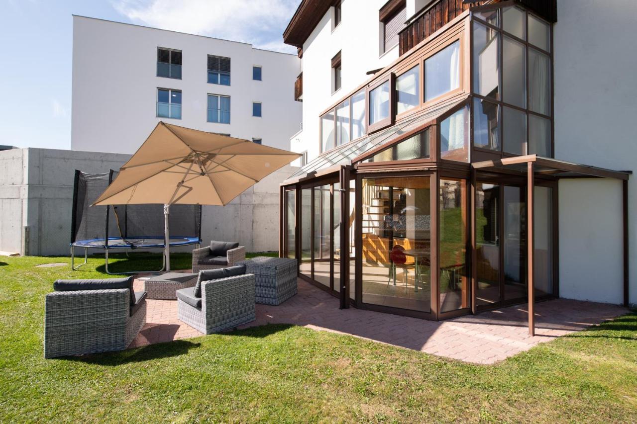 Agrimonia - 5,5-Zi Duplex Wohnung Bis 9 Personen Mit Eigenem Garten Davos Zewnętrze zdjęcie